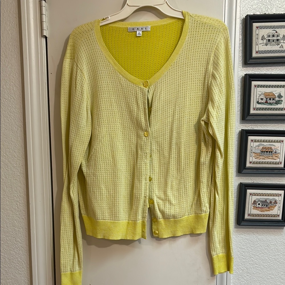 Cabi Daffodil cardigan